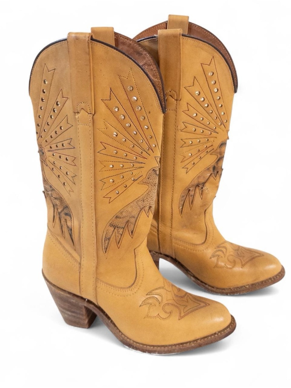 Vintage 70s/80s Capezio “Thunderbird” Western Boots Sz 7